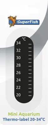 Superfish Plakthermometer voor 20-34 graden Celcius