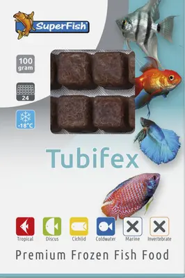 Superfish Tubifex 100g - afbeelding 1