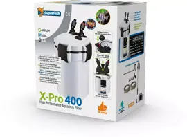 Superfish X Pro aquarium buitenfilter 400L/u, tot 100L aquarium - afbeelding 1