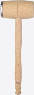 T&g woodware vleeshamer uit beuk fsc® 28cm