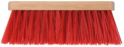 Talen Tools Bezem rood 28cm mt steel 140cm