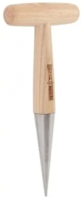 Talen Tools T-pootstok essenhout/rvs