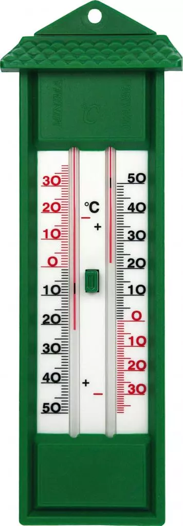 Talen Tools Thermometer min/max groen l32cm