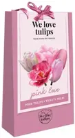 Tas We Love Tulips, Pink Love met 20 boembollen - afbeelding 2