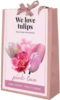Tas We Love Tulips, Pink Love met 20 boembollen