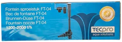 Tecpro Fontein Sproeistuk Voor Pomp 2000-5000l/h - afbeelding 1