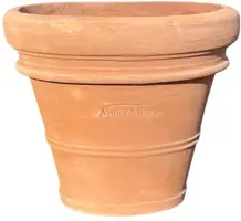 Terraliet bloempot 30x20cm terracotta - afbeelding 1