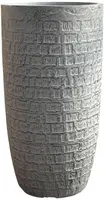 Terraliet bloempot 33x0cm donkergrijs - afbeelding 1