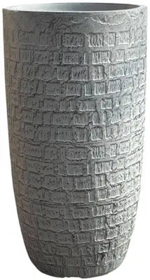Terraliet bloempot 33x0cm donkergrijs - afbeelding 3