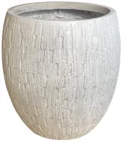 Terraliet bloempot 33x0cm wit - afbeelding 2