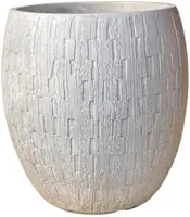 Terraliet bloempot 33x0cm wit - afbeelding 3