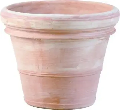 Terraliet bloempot 40x35cm terracotta - afbeelding 1