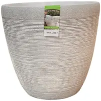 Terraliet bloempot 44x0cm wit - afbeelding 2