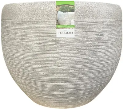 Terraliet Bloempot Ø51cm wit - afbeelding 1