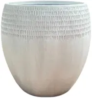 Terraliet bloempot 55x0cm wit - afbeelding 1