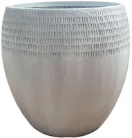 Terraliet bloempot 55x0cm wit - afbeelding 2