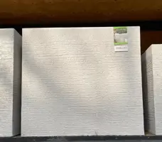 Terraliet Bloempot Kubus Ø50cm wit - afbeelding 1