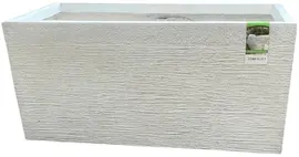 Terraliet Plantenbak Rechthoekig l50cm Wit - afbeelding 2