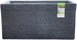 Terraliet Plantenbak Rechthoekig l60cm Donkergrijs - afbeelding 1