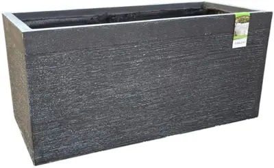 Terraliet Plantenbak Rechthoekig l80cm Donkergrijs - afbeelding 3