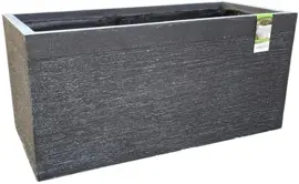 Terraliet Plantenbak Rechthoekig l80cm Donkergrijs - afbeelding 3