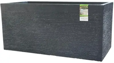 Terraliet Plantenbak Rechthoekig l80cm Donkergrijs - afbeelding 2