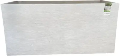 Terraliet Plantenbak Rechthoekig l80cm wit - afbeelding 1
