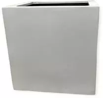 Terraliet pot cube 50x50x50cm wit - afbeelding 1