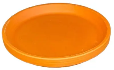 Terraliet schotel 10x2cm terracotta - afbeelding 1