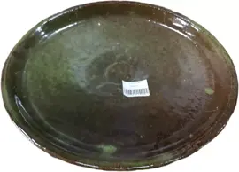 Terraliet schotel 33x5cm zwart - afbeelding 1