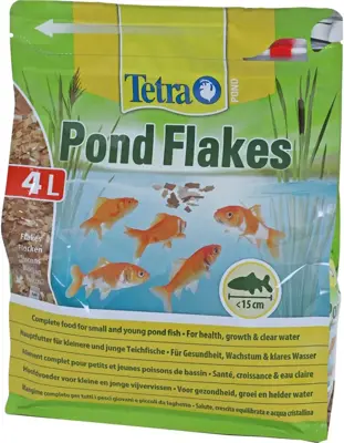 Tetra Pond Flakes, 4 liter - afbeelding 1