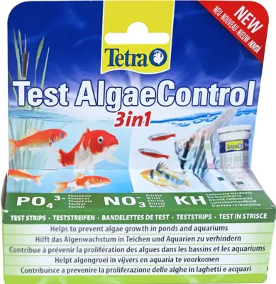 Tetra Test algea controll 3in1 doos a 25 teststroken - afbeelding 3