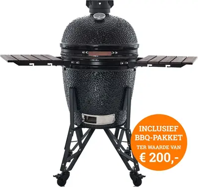 The Bastard keramische barbecue large complete 2022/2023 + actiepakket t.w.v. €200 - afbeelding 1