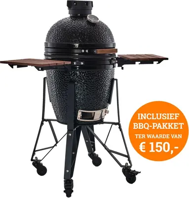 The Bastard keramische barbecue medium complete 2022/2023 + actiepakket t.w.v. €150 - afbeelding 1