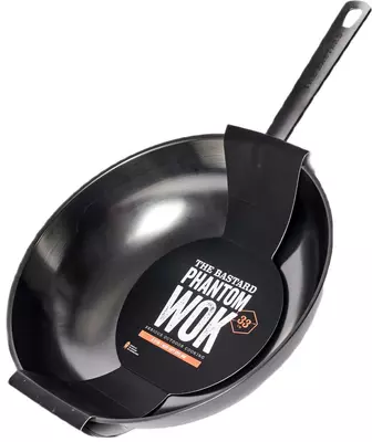 The Bastard phantom wok with handel carbon steel - afbeelding 1