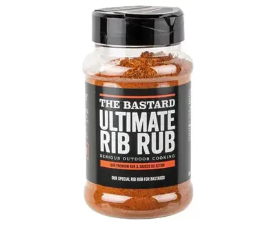 The Bastard Rub Strooibus Ultimate Rib Rub 280 gr - afbeelding 1