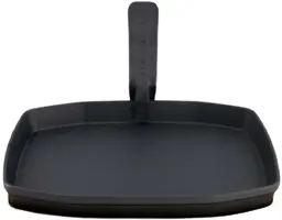 The Bastard Sizzling Plate & Holder Cast Iron 21x28 cm - afbeelding 3
