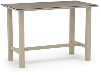 Tierra Outdoor bartafel trespa ophira 150x80x100cm champagne - afbeelding 1