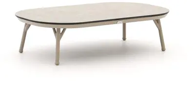 Tierra Outdoor bijzettafel nora coffee table trespa ophira 70x120x25cm champagne - afbeelding 1