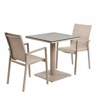 Tierra Outdoor bistroset granita champagne - afbeelding 1