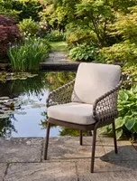 Tierra Outdoor dining tuinstoel juno chocolat - afbeelding 2