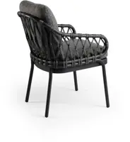 Tierra Outdoor dining tuinstoel natal charcoal - afbeelding 2