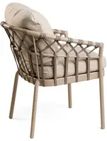 Tierra Outdoor dining tuinstoel nevada champagne - afbeelding 2