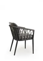Tierra Outdoor dining tuinstoel santafe charcoal - afbeelding 2