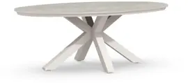 Tierra Outdoor dining tuintafel oblong marmorio dekton 200x110x75cm crème white kopen?