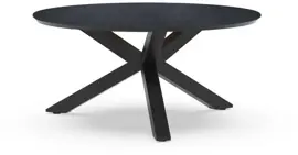 Tierra Outdoor dining tuintafel omnigo graphite trespa 150x74.5cm charcoal - afbeelding 1