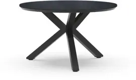 Tierra Outdoor dining tuintafel orbital graphite trespa 120x74.5cm charcoal - afbeelding 1