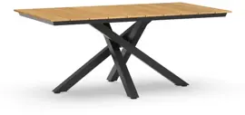 Tierra Outdoor dining tuintafel orion teak 180x100x75cm charcoal kopen?