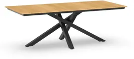 Tierra Outdoor dining tuintafel orion teak 220x100x75cm charcoal kopen?