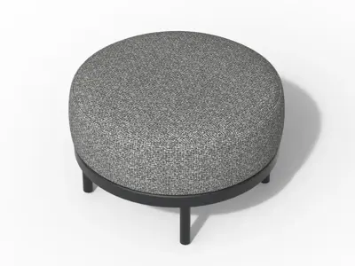 Tierra Outdoor hocker fresca charcoal - afbeelding 2